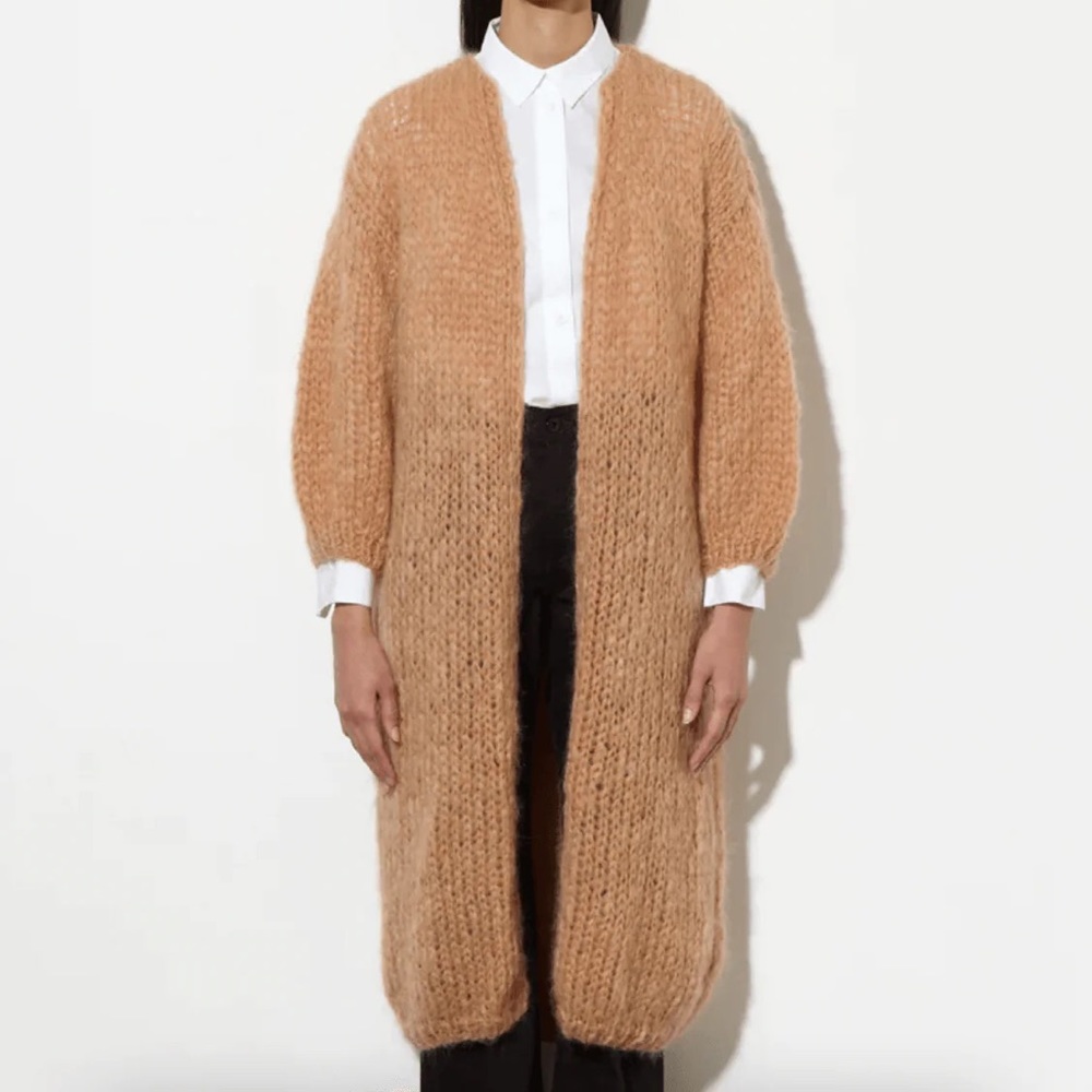 Mohair Big Sweater Coat by Maiami